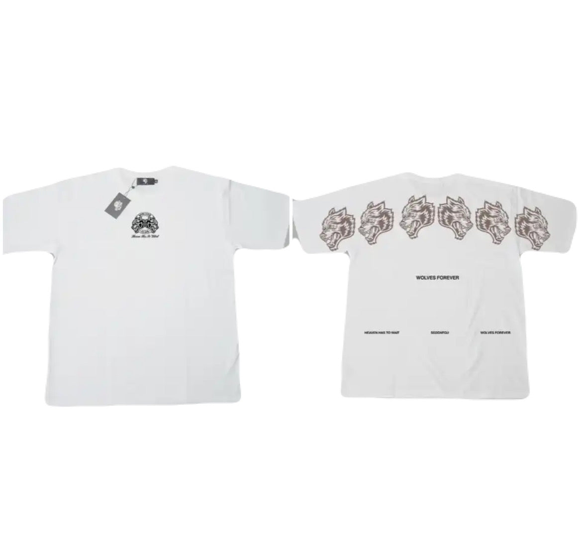 Wolves Forever white Tee