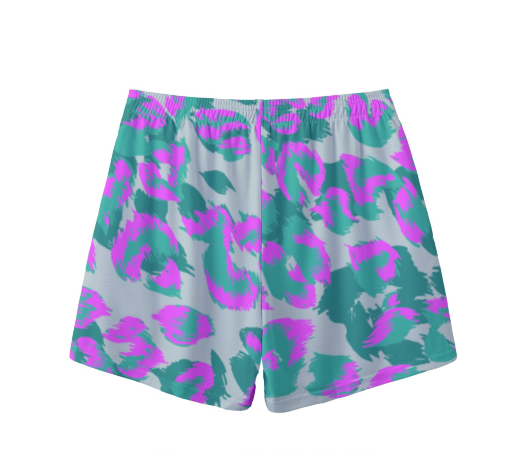 Homefit Cheetah Print Gym Shorts