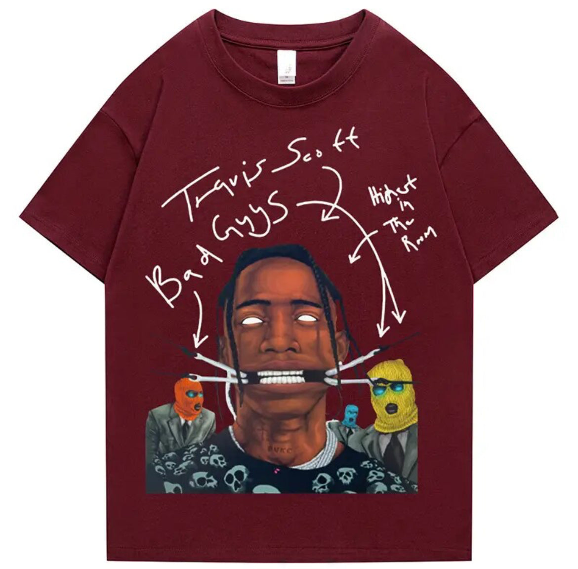 Travis Scott "Bad Guy" tee