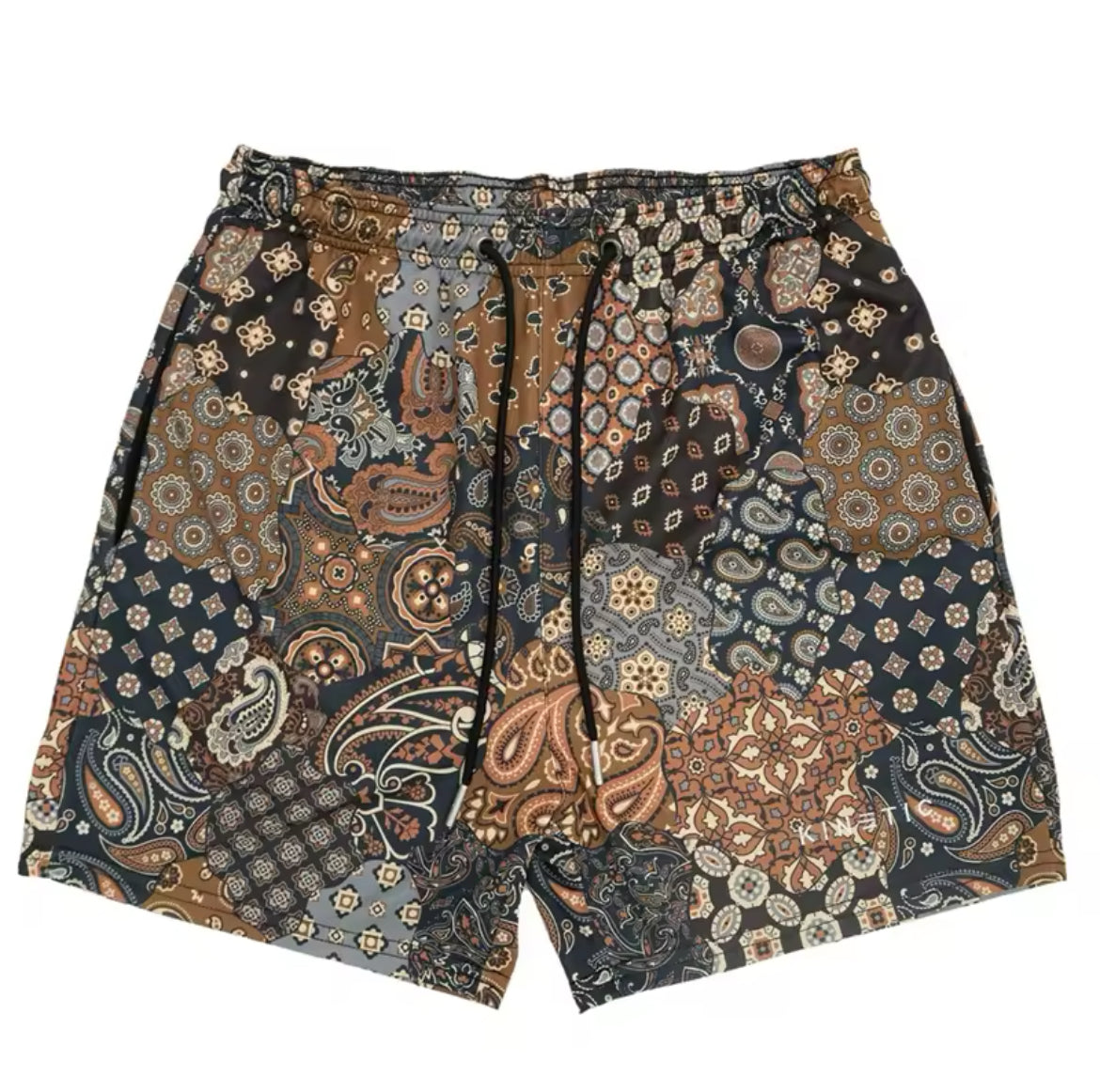 Kinetic Shorts – Paisley Patchwork Edition