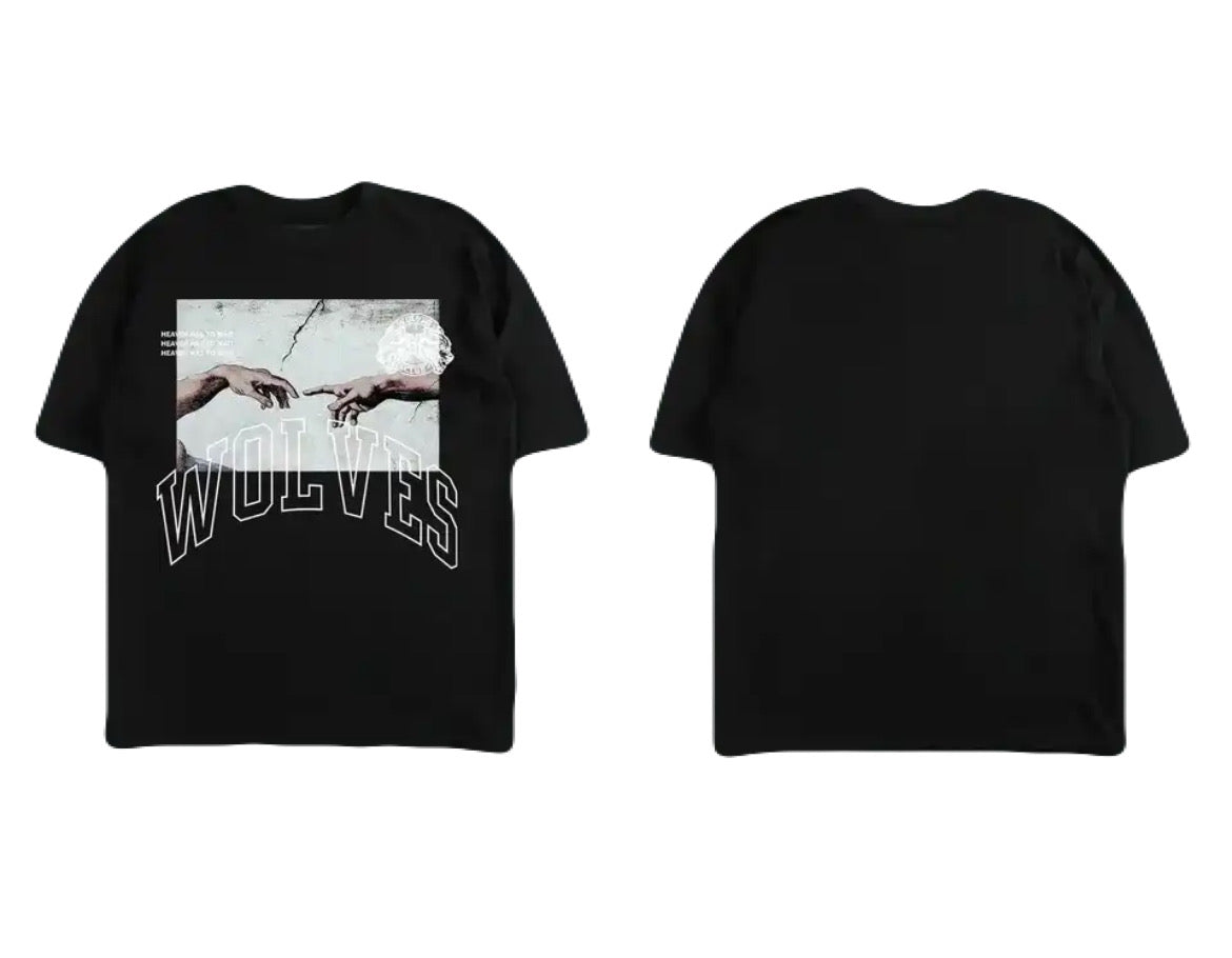 Creation of Adam - Wolves Tee