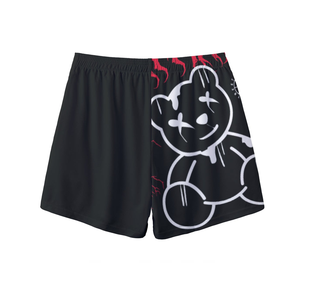 Rebel Teddy Gym Shorts