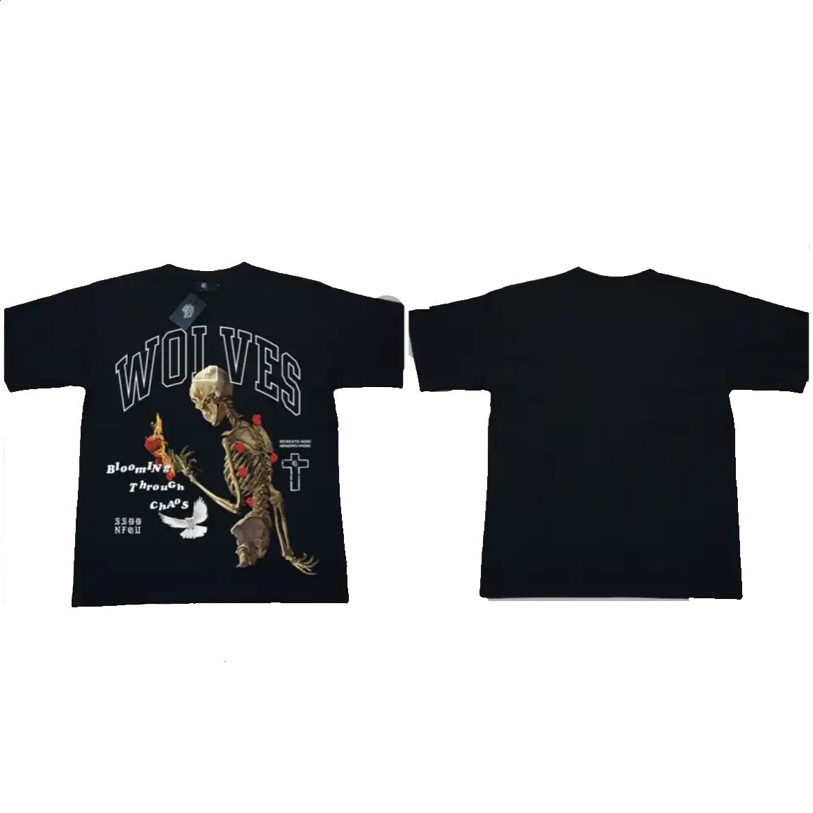 Wolves Tee - Bloom Through Chaos