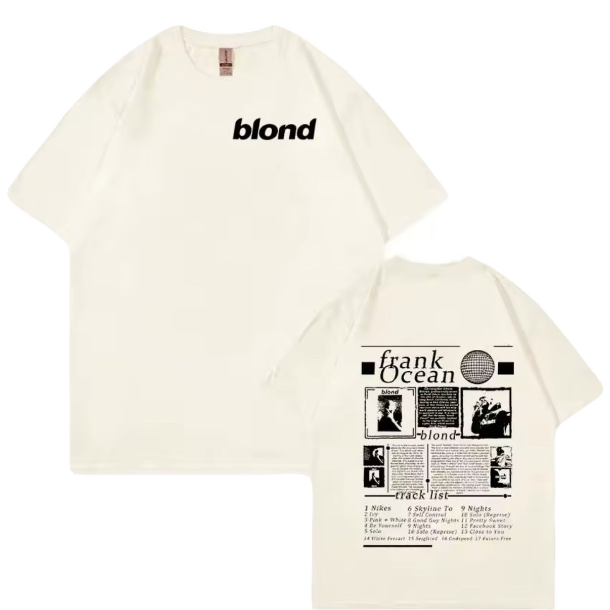 Blonde Track-list Tee