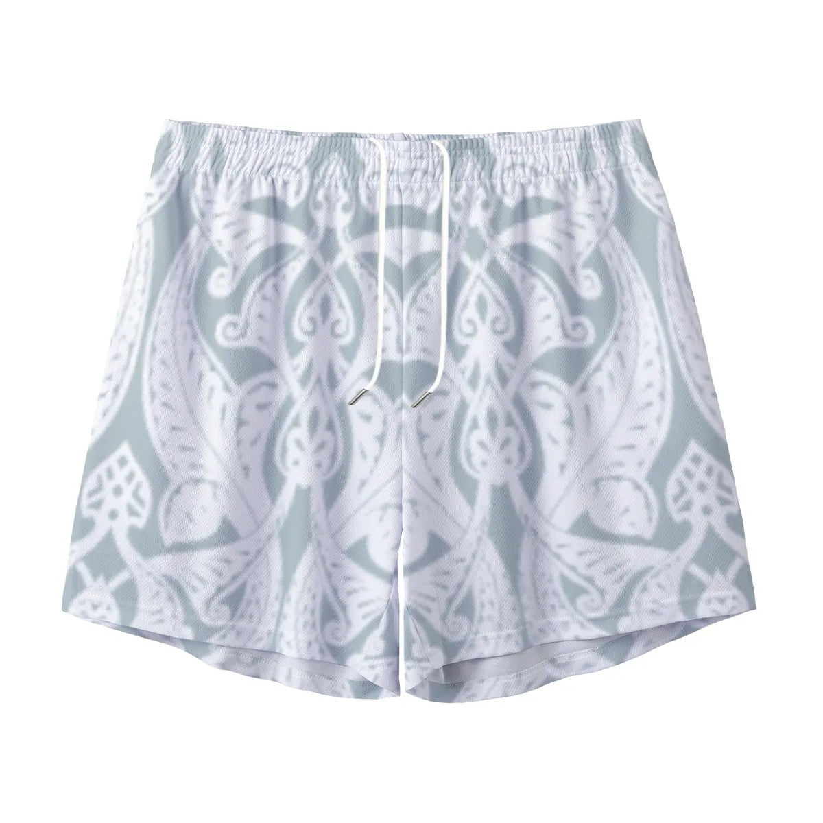 Mint Paisley Shorts