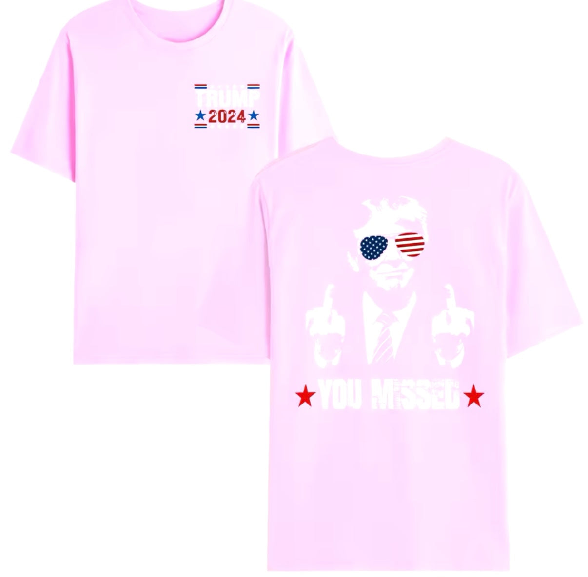 “You Missed” Trump Tee