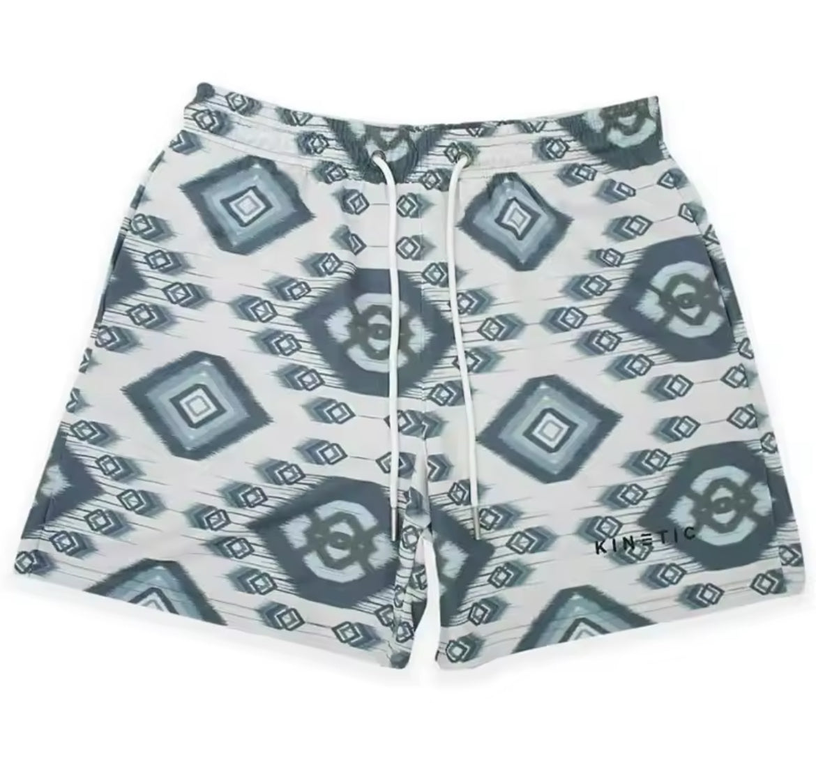 Kinetic Shorts - Blue Tribal Harmony